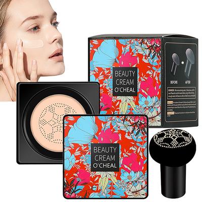 Houbová hlava Foundation Cushion BB krém na make-up obličeje Korektor Lehký Foundation s plným krytím Dlouhotrvající