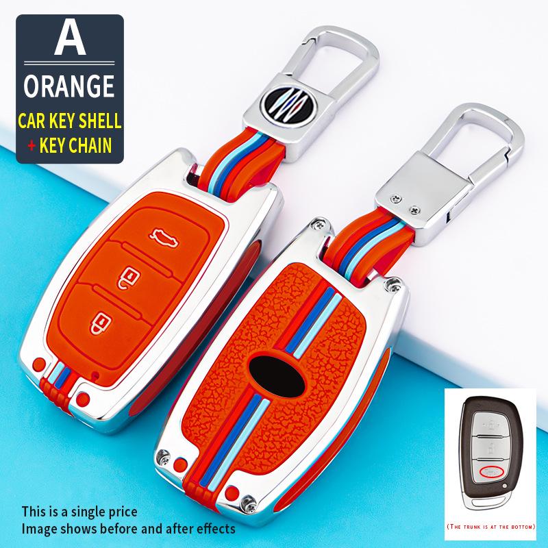 Premium Key Cover for Beijing Hyundai ix35, Lingdong, Mingtu, Langdong, Yuedong, Rena, and Festa