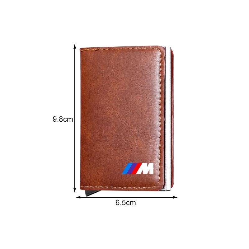 PU Leather Car Driving Document bag ID Passport Card Wallet Card Pouch For BMW M E34 E36 E60 E90 E46 E39 E70 F10 F20 F30 X5 X6 X1 M3 M5 M6 E71 F01 F02
