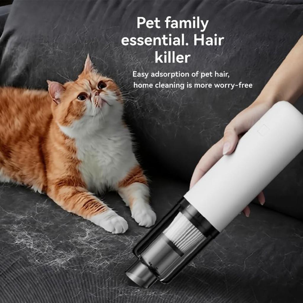 Handheld Vacuum Cleaner, 11000Pa Powerful Car Vacuum Cleaner,and Blower Vacuum Cleaner 4000 mAh Rechargeable Portable Vacuum Cleaner for Car Home K