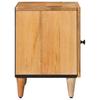 Nightstand In Natural Finish 40 X 33.5 X 46 Cm Solid Mango Wood