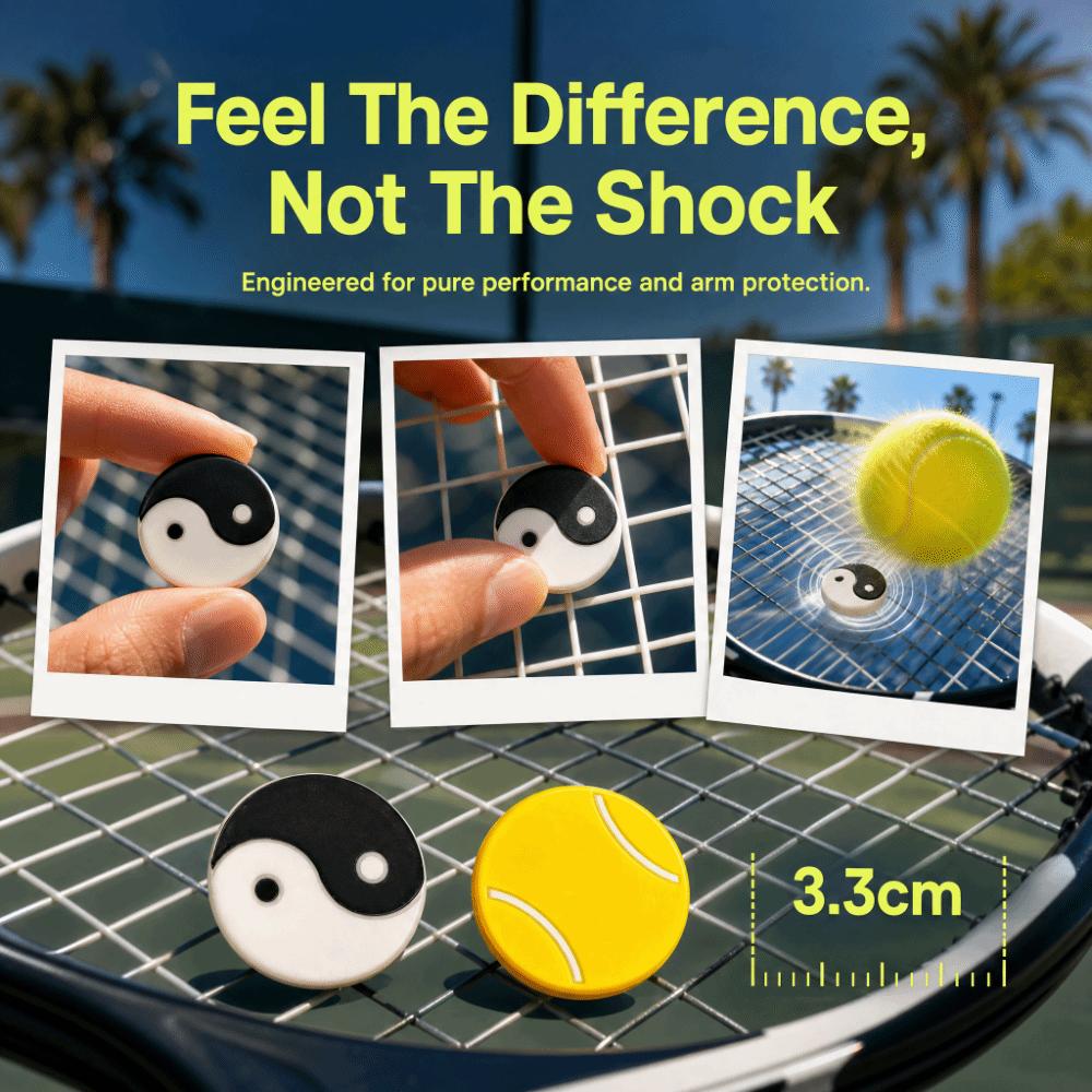 Shockproof Tennis Racket Shock Absorber Improved Feel Tennis Dampener Tennis Accessories