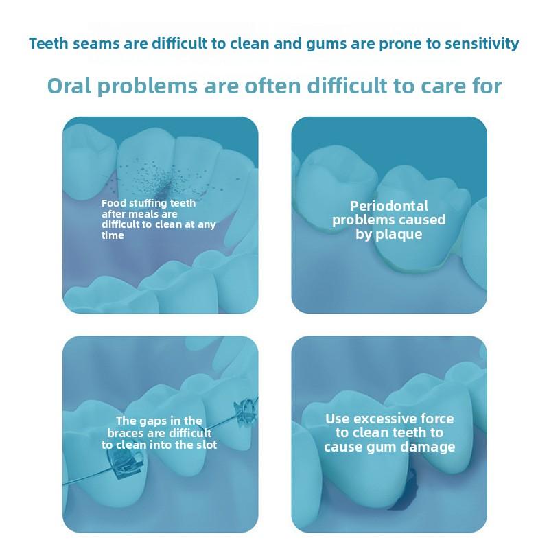 New Adult Electric Dental Flusher Oral Special Dental Stone Dental Cleaner Portable Household Electric Dental Cleaner