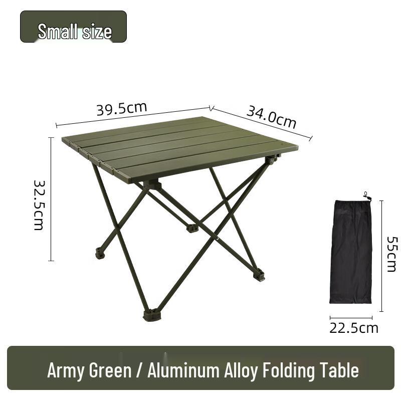 Lightweight Portable Aluminum Folding Camping Table