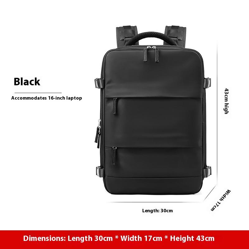 Backpack Large Capacity Men's and Women's Outdoor Travel Bag Waterproof Lightweight Casual Backpack Short Trip Computer Simple School Bag