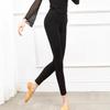 High elastic hip lift abdomen slim fit black nine-point modal leggings women's thin outer wear spring and autumn nine-point thin