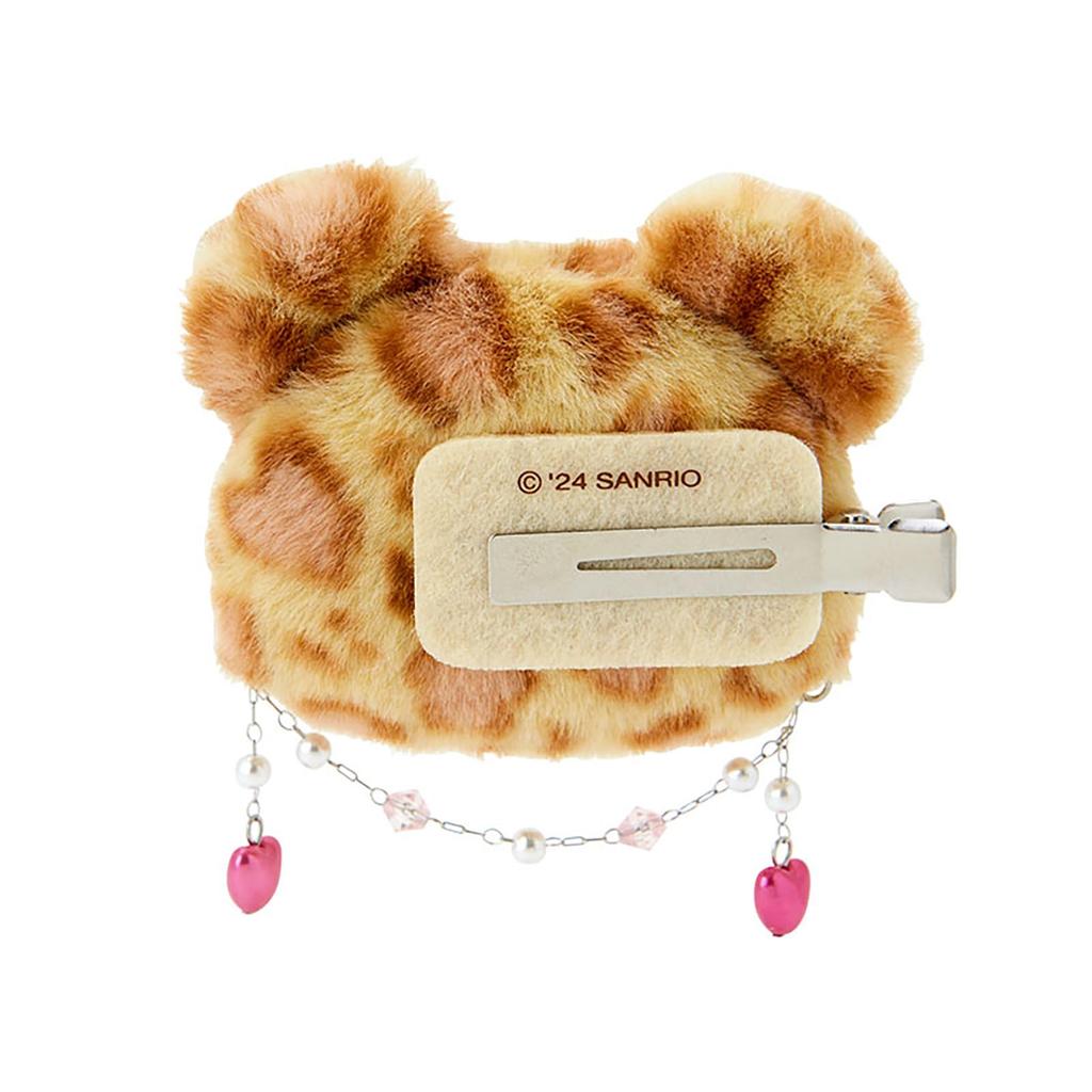 Sanrio Haarspange in Gesichtsform (Sanrio Gal Bär) Hello Kitty Gelb 980803