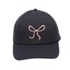 Sweet Bowknot Embroidery Baseball Hat For Women Solid Color Korean Girl Peaked Cap Outdoor Sun Visors Caps NEW