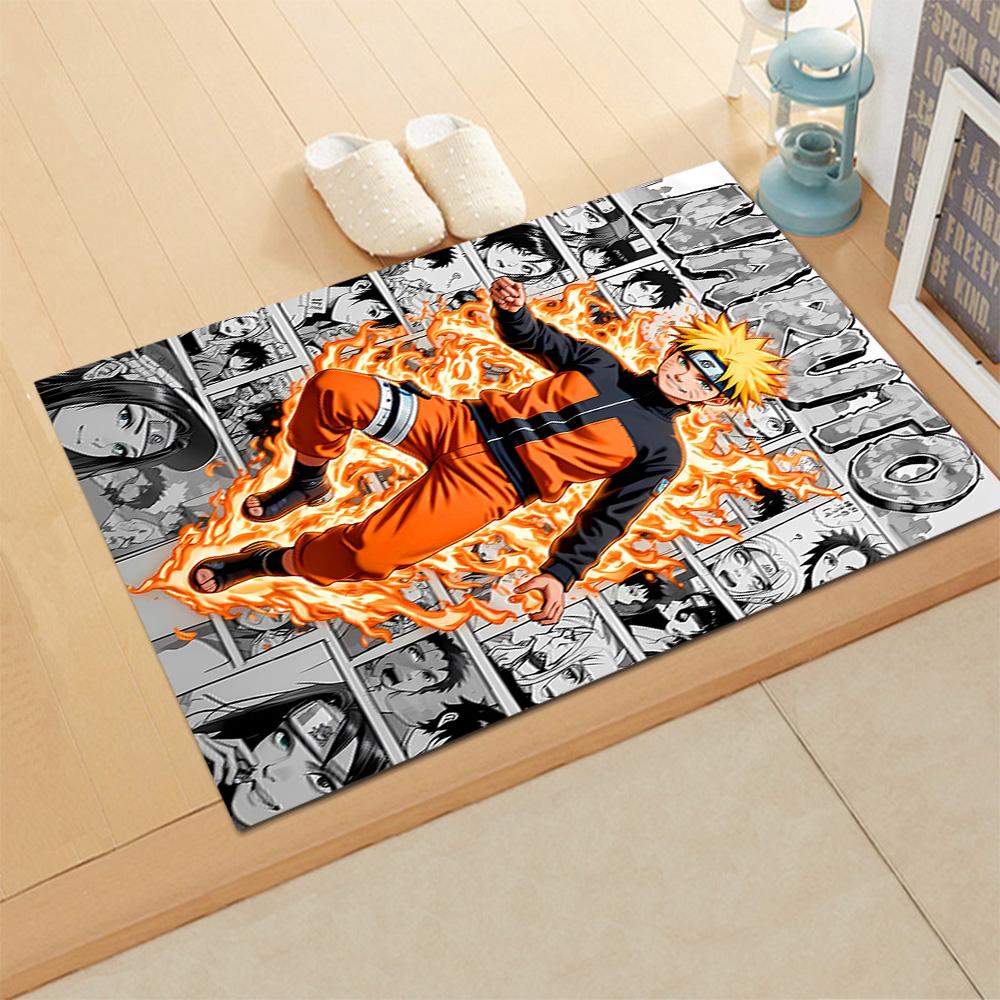 Naruto's Fire Mode for Living Room, Bedroom Rug, Study Room, Hallway Decoration, Perfect for Home Decoration or Holiday Gifts