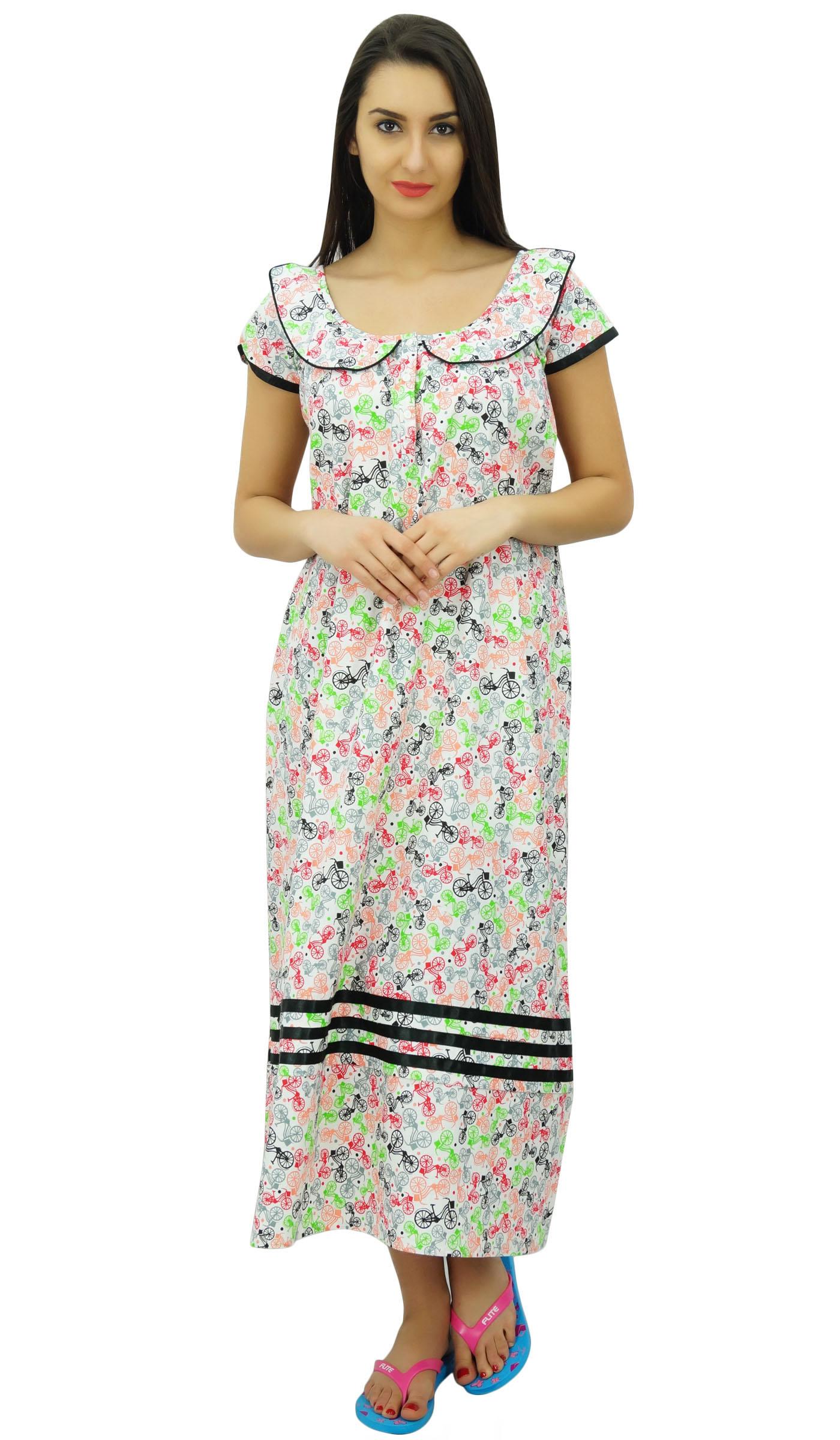 

Bimba Women s Cotton Printed Nightwear Nursing Moms Sleepwear Baby Shower 8 різнокольоровий