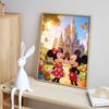 Disney Mickey and Minnie Mouse castle butterfly flower diamond painting handmade diy mosaic art painting kit home decoration