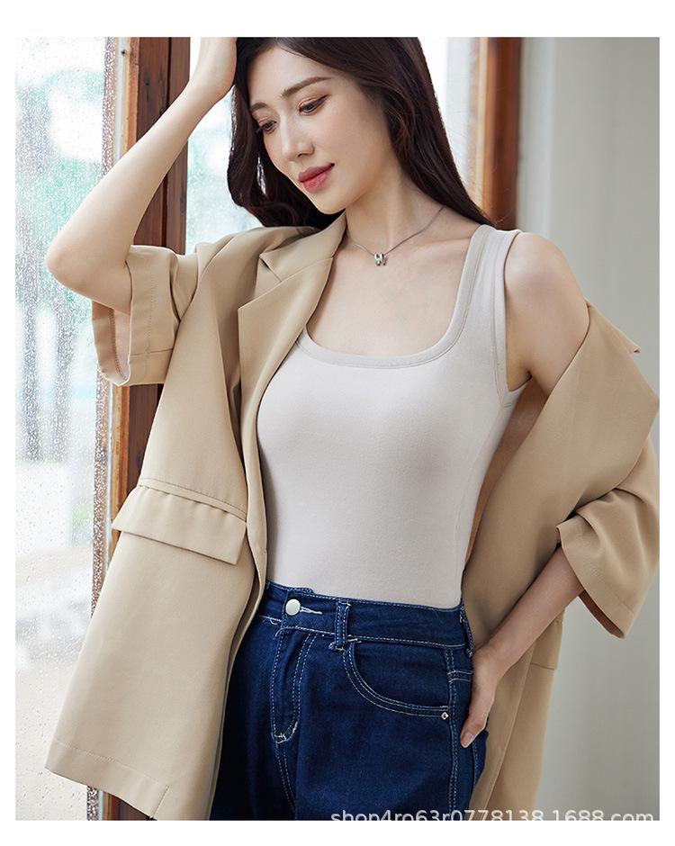 Seamless Warm Sleeveless Vest for Women - Autumn/Winter Style 8812