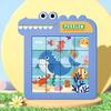 Slide Puzzle Interactive Interesting Fine Workmanship Creative Multifunctional Thinking Logic Training ABS Digital Sliding Puzzle Cartoon Educational