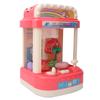 Mini Doll Grabber Game Machine Parent Child Interaction Toy with Light Music(Pink )