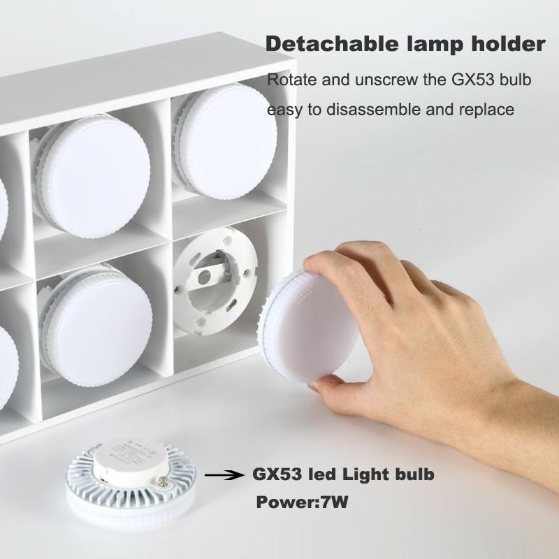 Modern Ceiling Downlight Spotlight Living Room Minimalist Long Strip Aisle Lamp Adjustable Lighting Angle LED Ceiling Lights