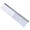 Dog Cat Metal Double Row Teeth Brush Grooming Hair Comb Fur Rake Tool Useful Dog Fur Grooming