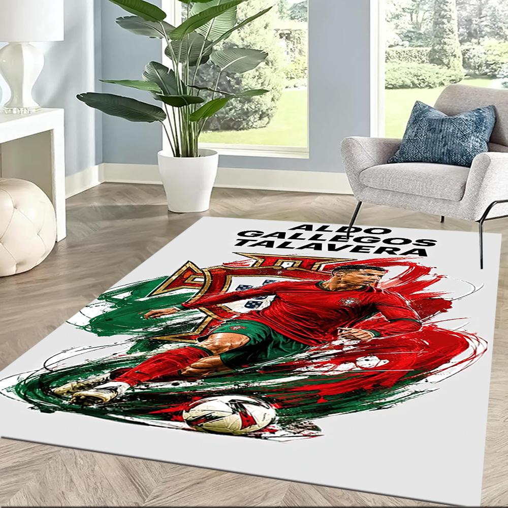 Cristiano Ronaldo Floor Mat Perfect For Outdoor Living Rooms Decorate Room Foyer Antislip Rug Office Home Decor Perfect Gift For Womenmen