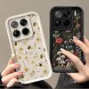INS Embossed Floral Painted Phone Case For Motorola Moto Edge 50 Pro 60 Fusion Stylus 40 Neo 70 G84 G85 G54 G75 G05 G34 G56 G86