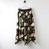 Used [Price Reduction] 2023SS Popular Series Lois CRAYON Scarf Skirt M Black | Asymmetrical All-over Pattern Chain Belt [2400014696363]