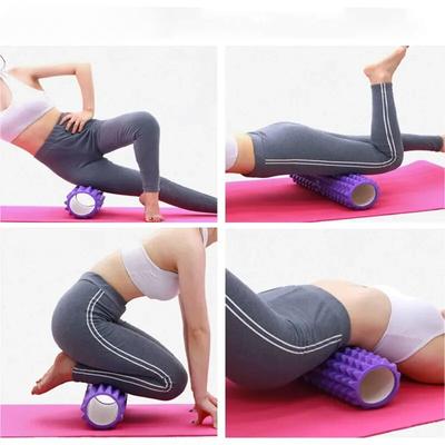Yoga Column Gym Fitness Pilates Foam Exercise Back Massage Roller Brick Home Equipment Deep Muscle Relaxation