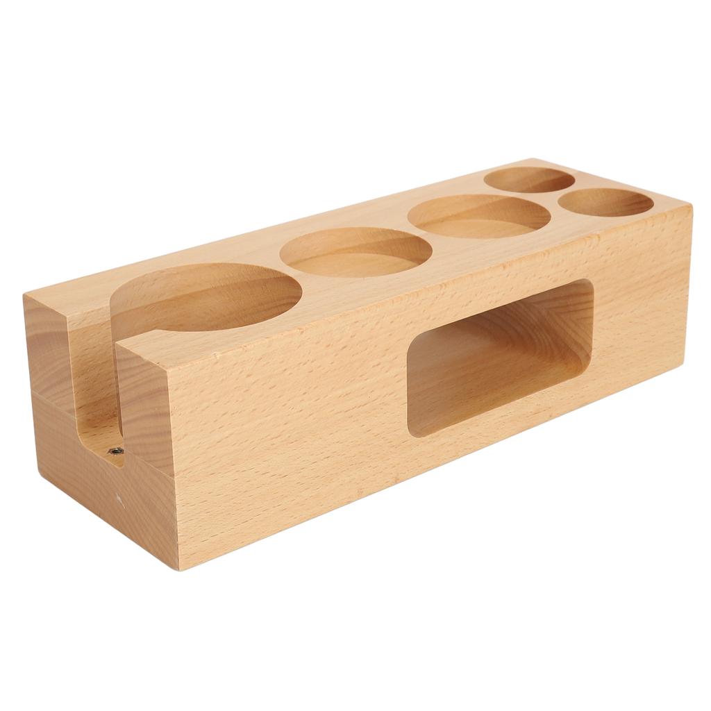 Kaffee Tamper Basis Multifunktions Buche Kaffee Distributor Tamping Station Zubehör für Kaffee