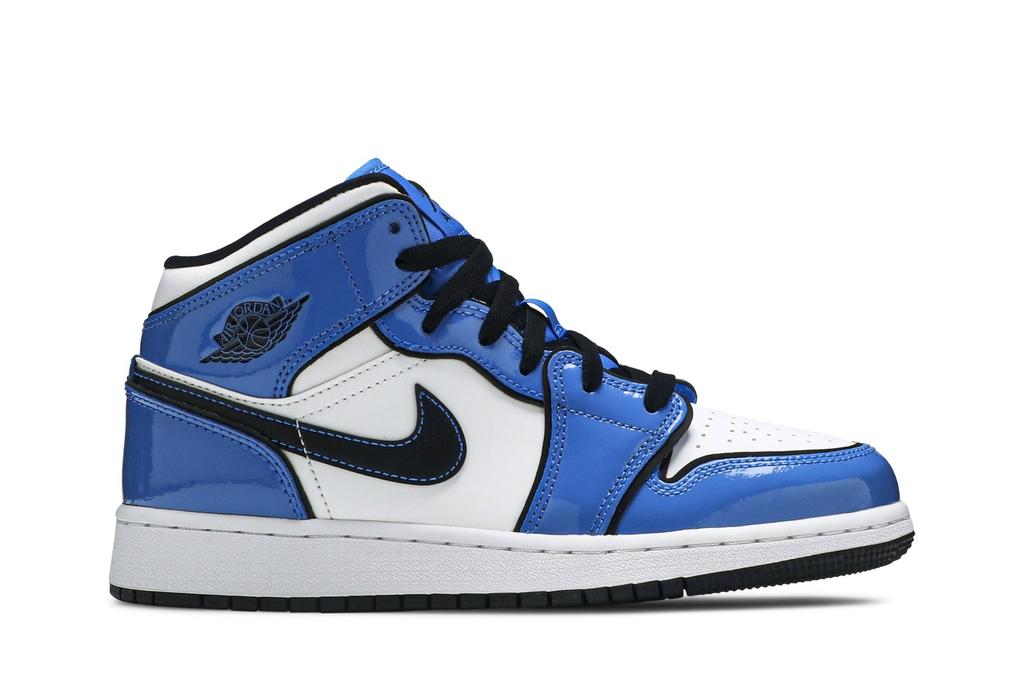 Air Jordan 1 Mid SE GS Signal Blue BQ6931-402