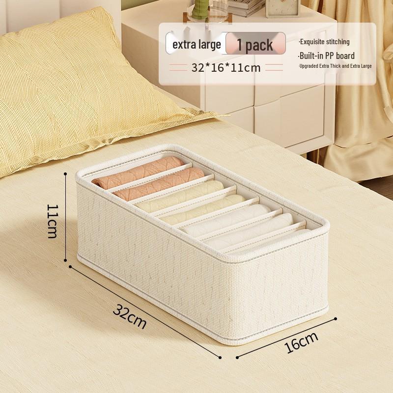 3-in-1 Organizer Box for Underwear, Panties, Socks, and Bras