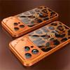 Leopard Print Heart-shaped Pattern Tempered Glass Phone Case Suitable for iPhone 17 16 15 14 13 12 11 Pro/Max/Plus Shockproof