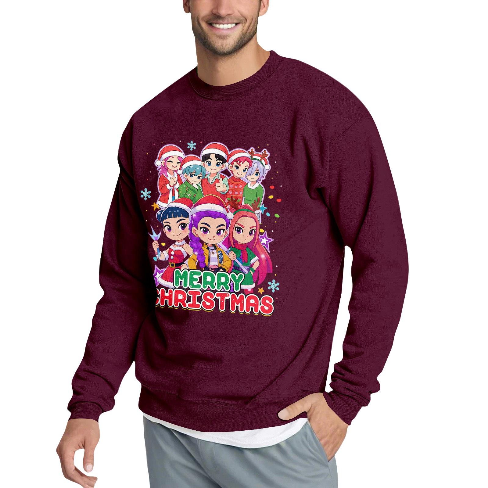 

Мужской повседневный свитшот с забавным принтом на тему кино XL винный