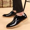Oxford Anzugschuhe Schnürschuhe Outdoor Herren Büro Anzugschuhe Schwarz Schuhe Hochzeit formell Italienische Schuhe beliebt Übergröße 48