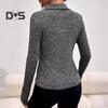 Knitting Cardigan Lapel Long Sleeve Single Breasted Knitting Coat Women Solid Color Slim Fit Outwear Knitwear