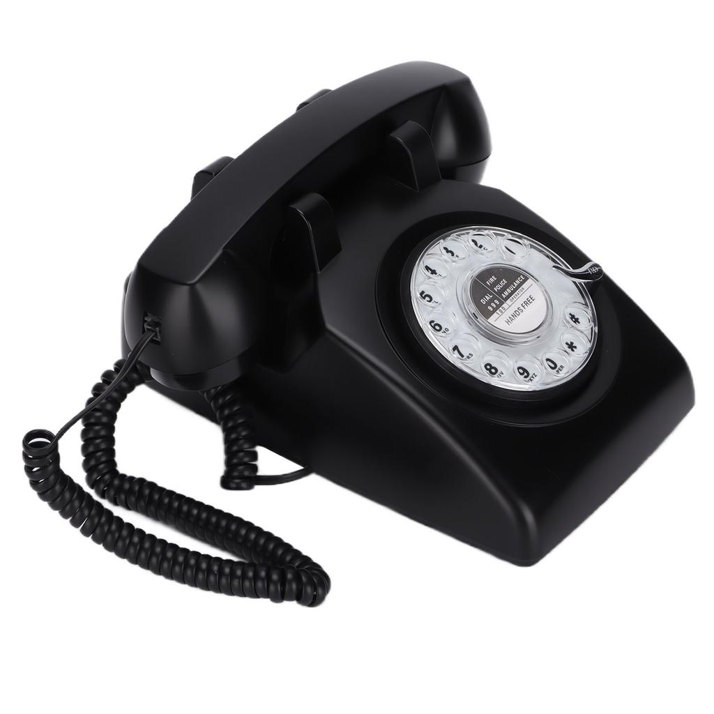 Retro Landline 60s Old Fashioned Wired Fixed Landline Telephone
