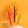 Forest Leaves Cake Topper: Apple & Coconut Tree Decor with Free Shipping