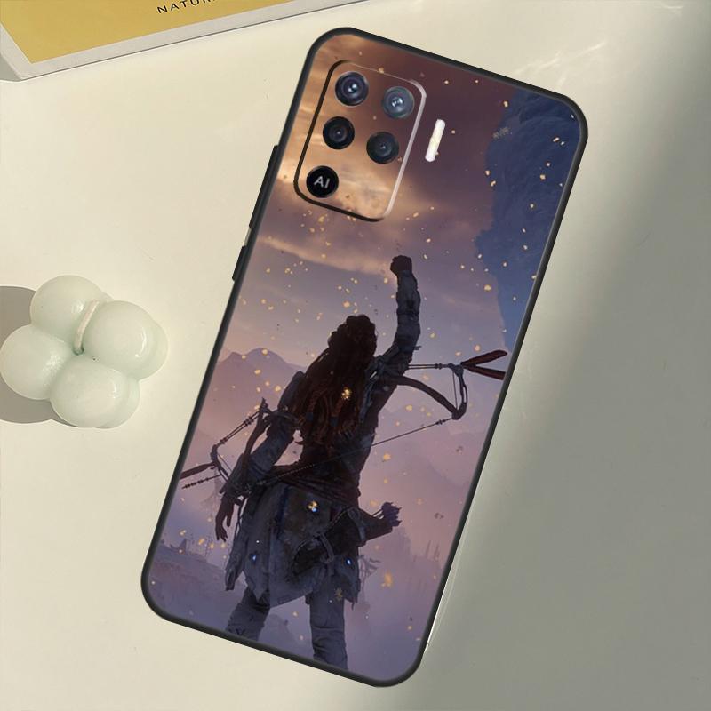 

Чехол Game Horizon Zero Dawn для OPPO A53 A53S 2020 A5 A9 A31 A52 A72 A94 A74 A54 A83 A91 A93 A16 A15, задний чехол OPPO A93