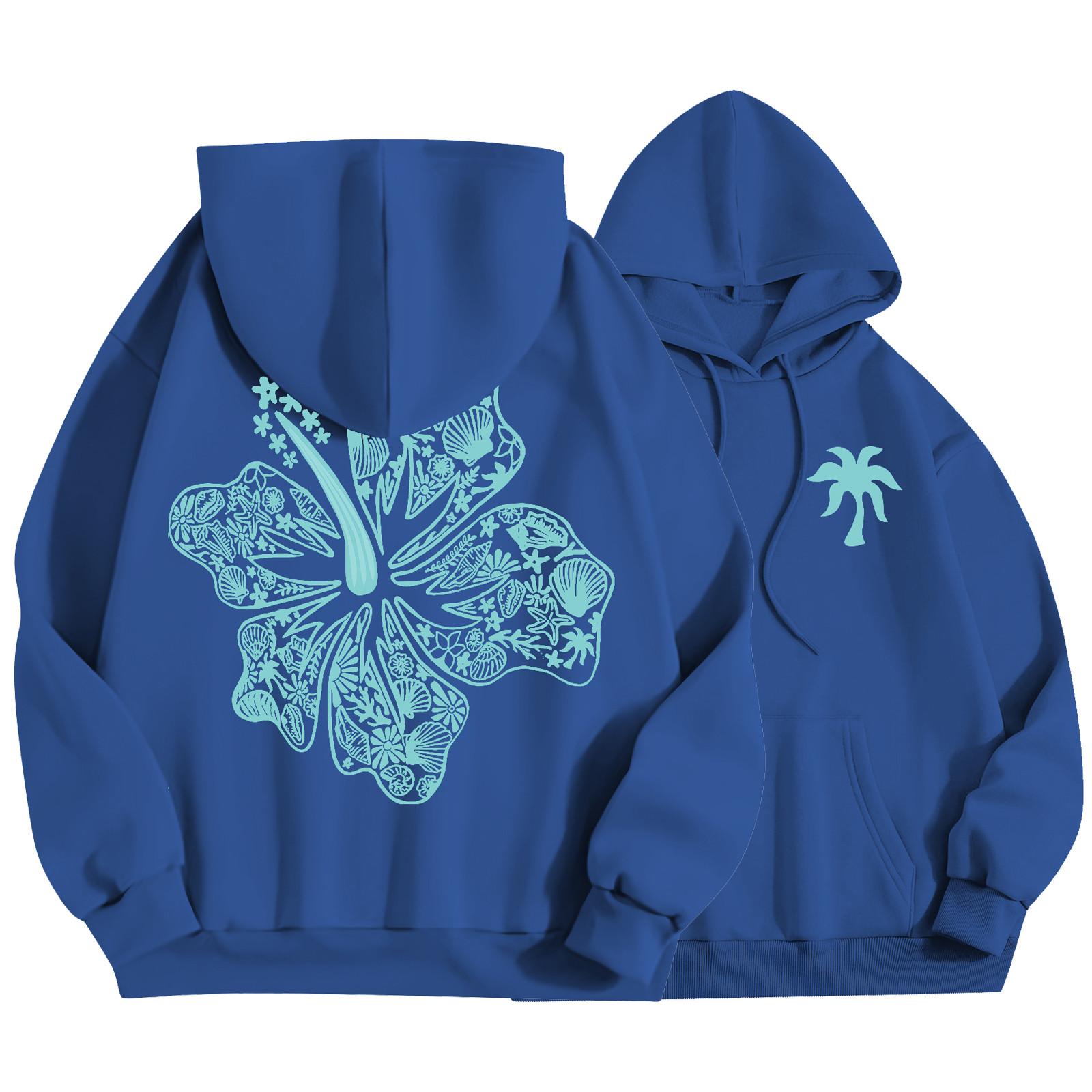 

Женская мода, женский легкий пуловер с длинными рукавами и карманами, толстовка с капюшоном в стиле консервативного стиля S