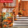 2D Flat - 2D Flat Thanksgiving Autumn Truck Pumpkin Sunflower Garden Flag - 4-28 X 40 Inch Outdoor Garden Flag, Double-Sided Home Decoration Courtyard