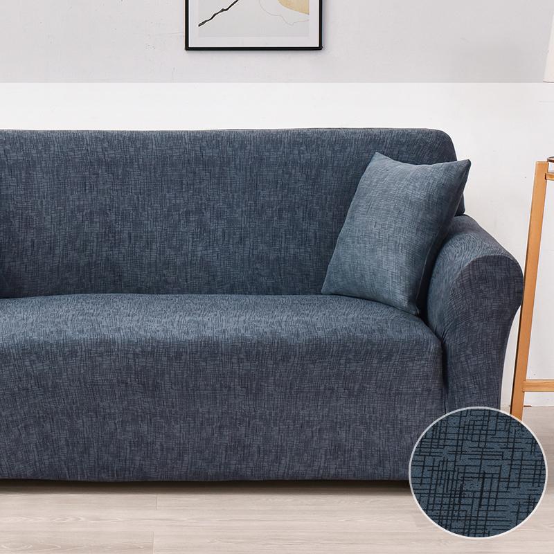 Lattice Printed Sofa Cover for Living Room Pet Kids Stretch Elastic Couch Cover for L Shape Sectional Furniture Protector