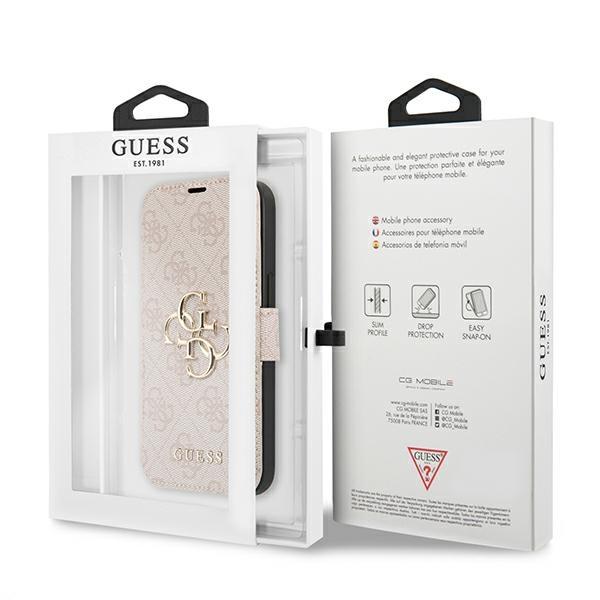 Guess Gubkp13X4Gmgpi Iphone 13 Pro Max6,7 Różowy/Pink Book 4G Big Metal Logo