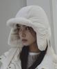 THE GREEN LAB Fur Padded Balaclava [Ivory]