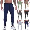 Mono de hombre con cordón y múltiples bolsillos, pantalones casuales, pantalones de senderismo, pantalones de sarga de algodón
