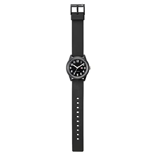 Citizen Q&Q Champion Analog Solar Watch with Waterproof Urethane Strap, R05A-500VK, Black
