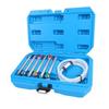 7pcs Brake Bleeder Wrench Set 7 8 9 10 11 12mm Brake Bleeding Wrench Kit with Check Valve Hose for Vehicles