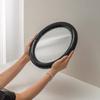 3PCS Round Decorative Mirror Wall Decoration Living Room Wall Pendant Mirror Desktop Round Cosmetic Mirror Home Decoration