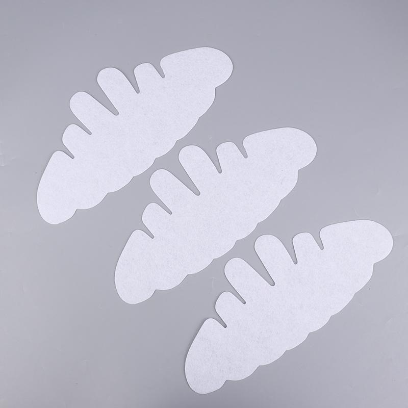 10 Pcs Hat Sweat Liner Shields Absorbing Pad Prevents Stains Protector Bands For Baseball Golf Cap Men Women