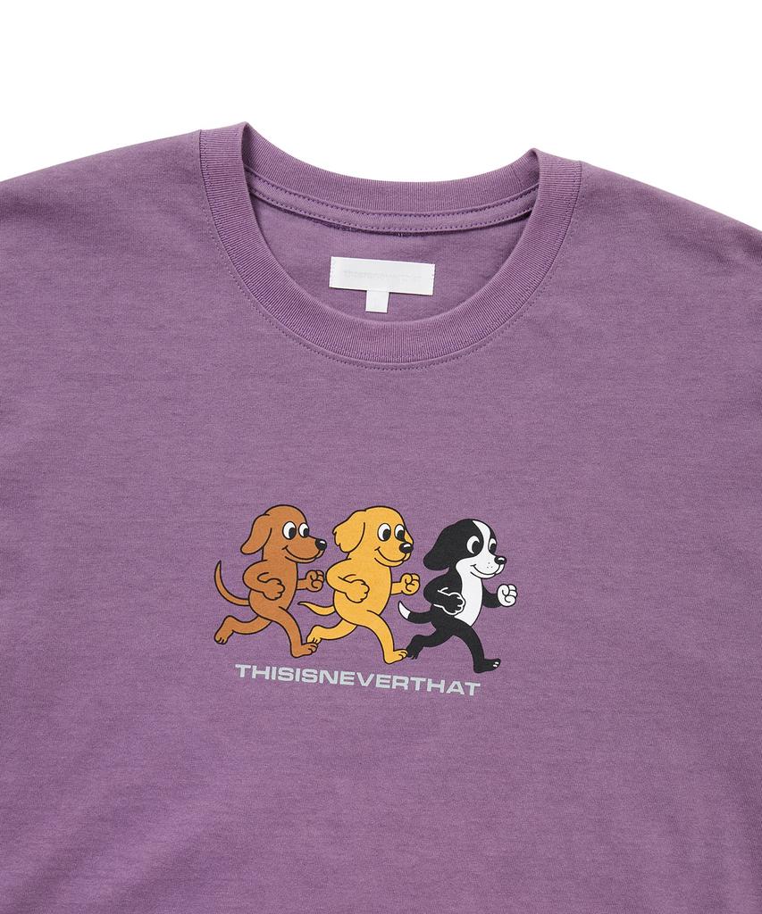 THISISNEVERTHAT Dogs Tee Dark Ruby