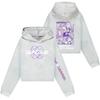 Kids' Long Sleeve Loose Pullover Letter Print Drawstring Hooded Sweatshirt