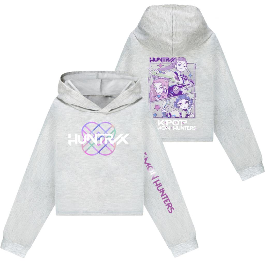 Kids' Long Sleeve Loose Pullover Letter Print Drawstring Hooded Sweatshirt