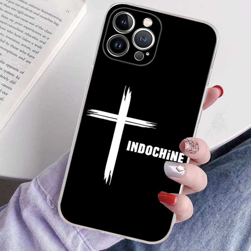 

Best Of Indochine Band Phone Case For IPhone 11 13 16 12 17 14 15 Pro Max Plus Soft Clear Back Cover Coque iPhone 13pro max