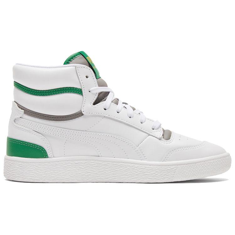 Puma Ralph Sampson Mid White Amazon Green Unisex Sneakers Steel-Grey 370847-20