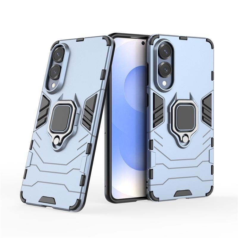 Für Samsung S25 Edge Hülle Abdeckung Für Samsung S25 Edge Capas PC Stoßfest Magnetischer Ringhalter Für Fundas Samsung Galaxy S25 Edge